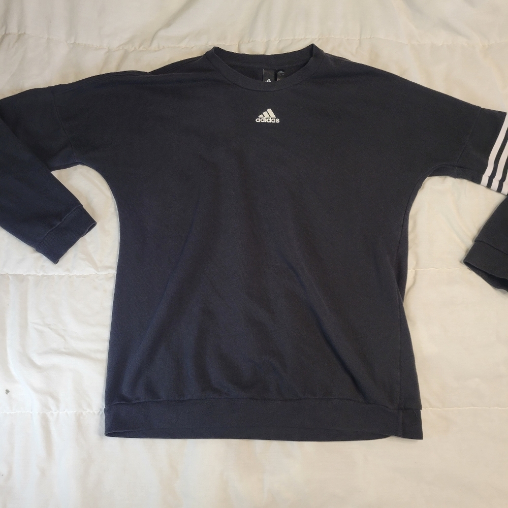 Adidas Long Sleeve ShirtLightweight Sweater Small